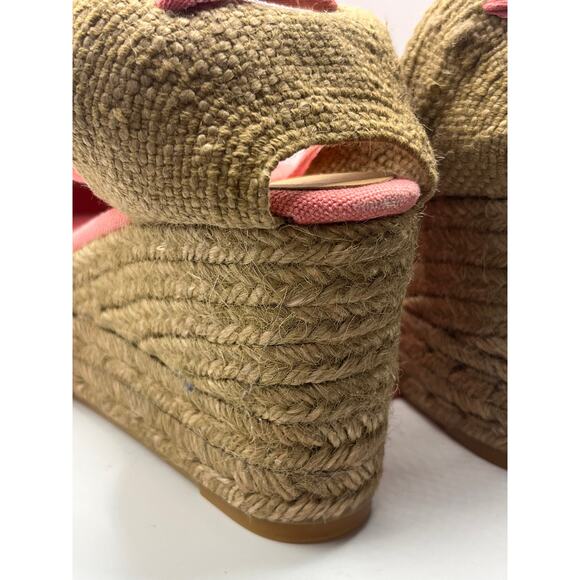 Castañer Carina Wedge Espadrille In Pink - Picture 10 of 16